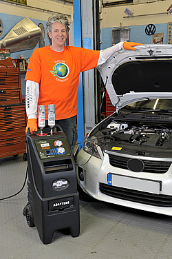 a picture of the Terraclean machine for petrol Engines
